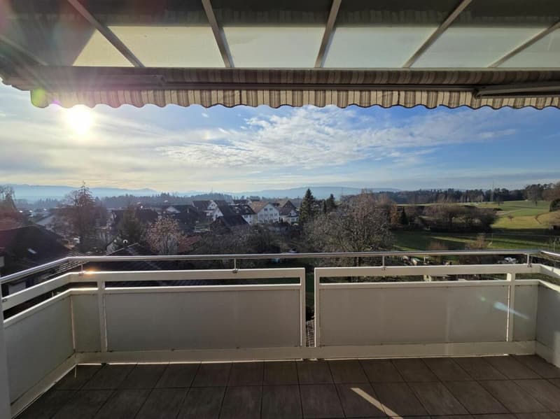 Spacious, bright attic maisonette apartment in top location with distant view (10)