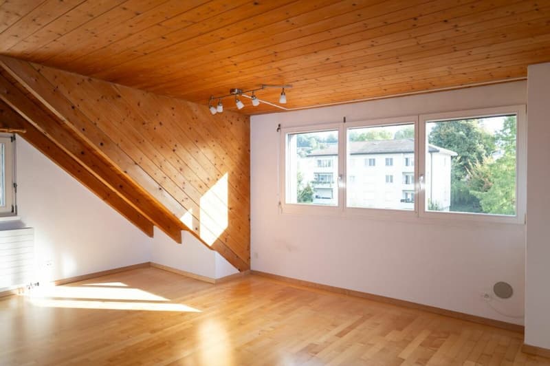 Spacious, bright attic maisonette apartment in top location with distant view (15)