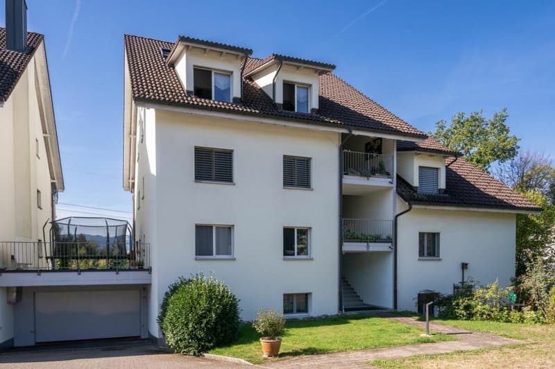 Grosse Dach-Maisonettewohnung mit Fernsicht (2)
