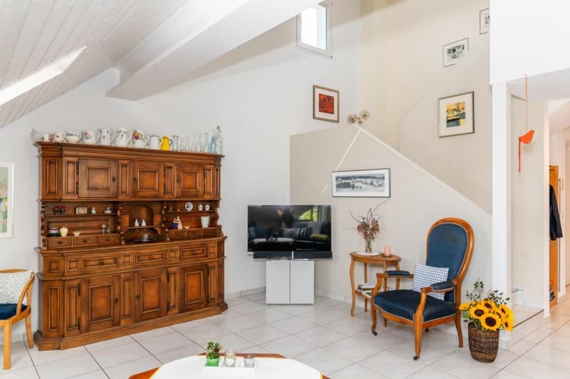 Grosse Dach-Maisonettewohnung mit Fernsicht (7)