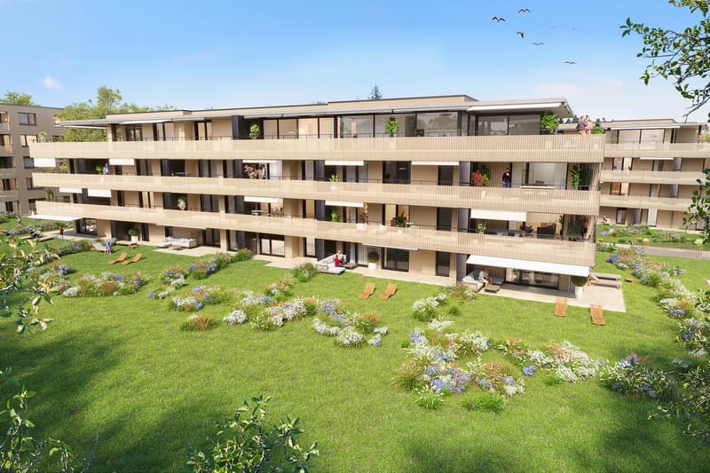 05594 - Appart. 3½ locali - IMP. CHAMP-RIOND 8 - MATRAN (2)
