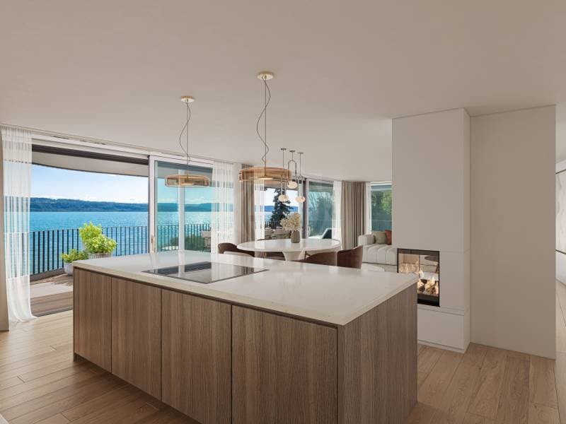 Facing the lake! Spacious and voluminous (2)