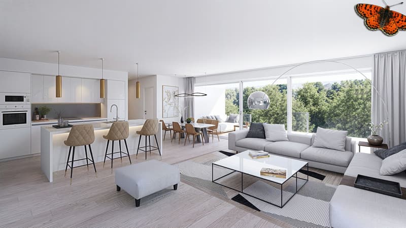 Magnifico 4.5 locali al 3° piano in una nuova promozione a Marly (2)
