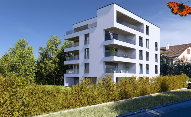 Magnifico 4.5 locali al 3° piano in una nuova promozione a Marly (7)
