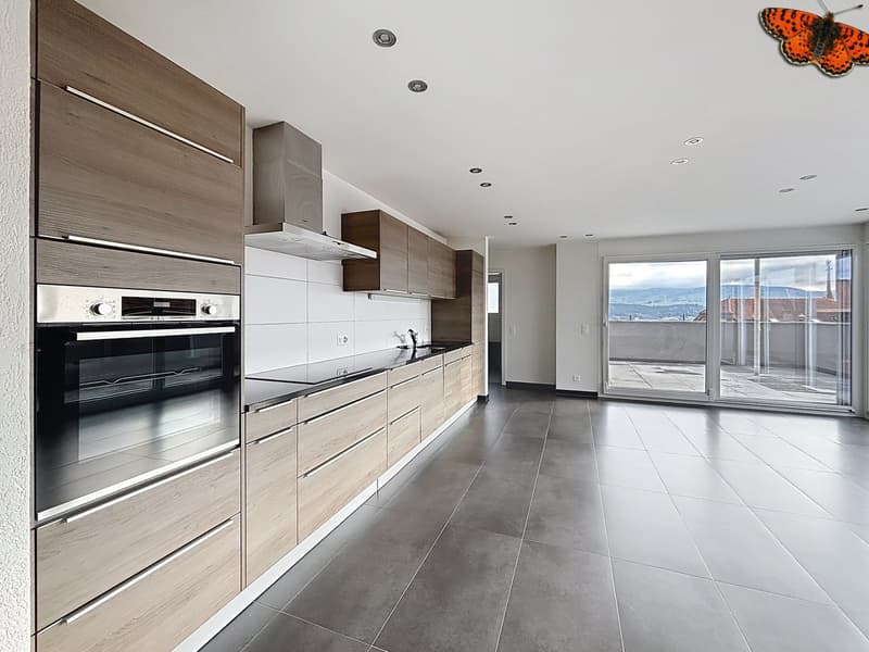 Bellissimo 3,5 locali in attico con terrazza di 51,7 m2 (2)