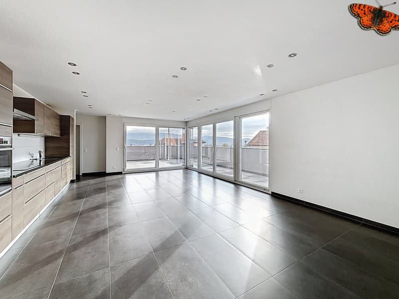 Bellissimo 3,5 locali in attico con terrazza di 51,7 m2 (4)