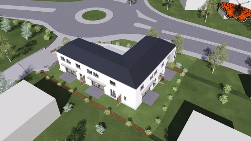 Magnificent villas in Givisiez - PPE area of 119 m²! (4)