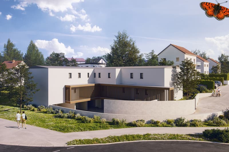 Magnificent villas in Givisiez - PPE area of 119 m²! (2)
