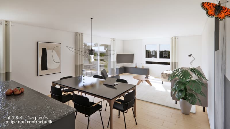 Meraviglioso appartamento di 4½ locali a Lentigny (3)
