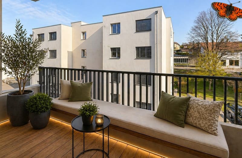 Balcon (image de synthèse)