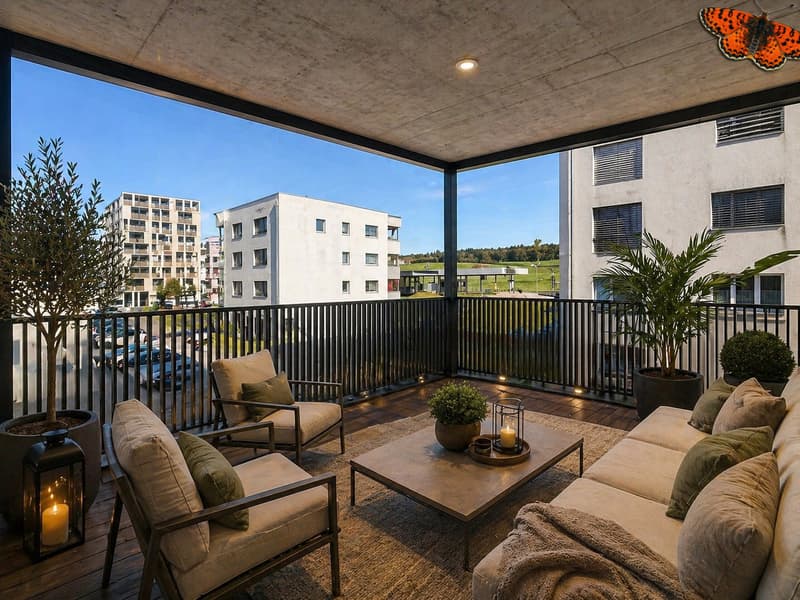 Balcon (image de synthèse)