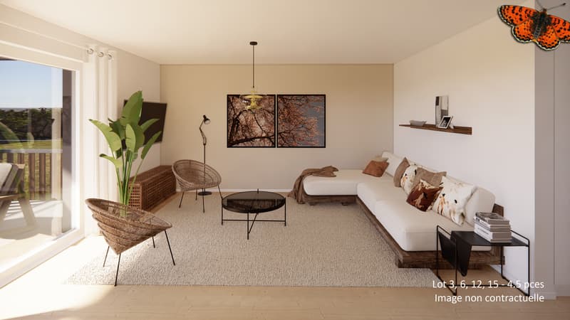 Superb 4½ with large balcony in new promotion (4)