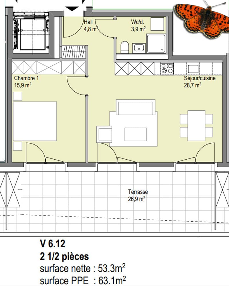Plan appartement