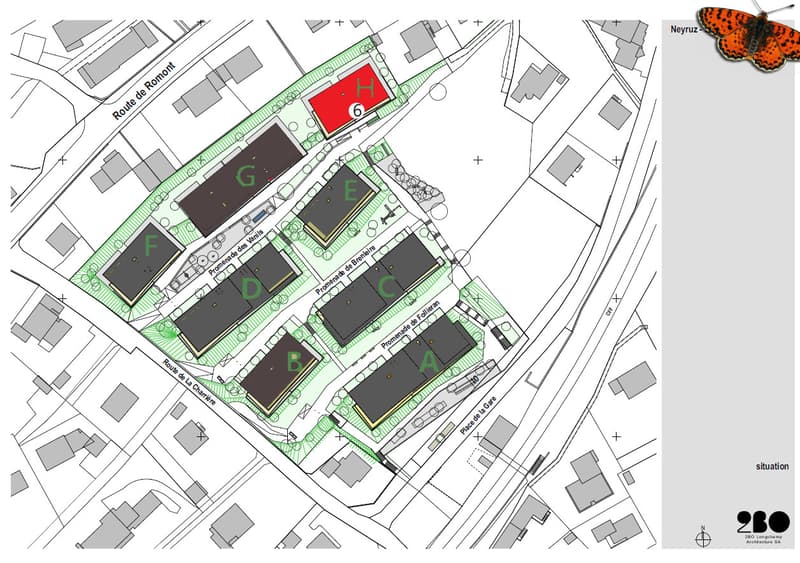 Plan immeubles