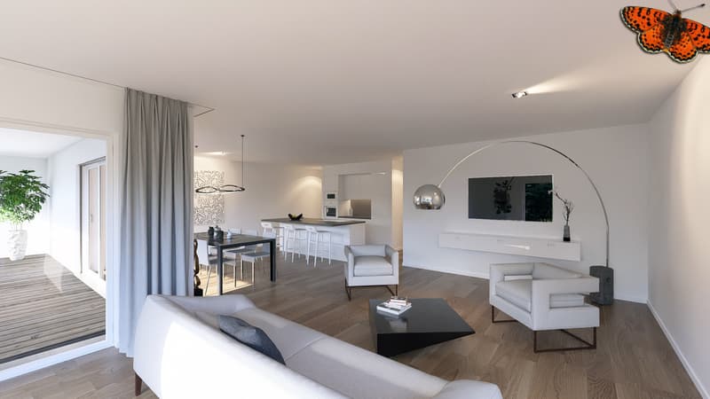 Prächtige 4,5-Zimmer-Duplexwohnung in Villars-sur-Glâne (1)