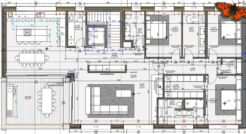 Plan appartement