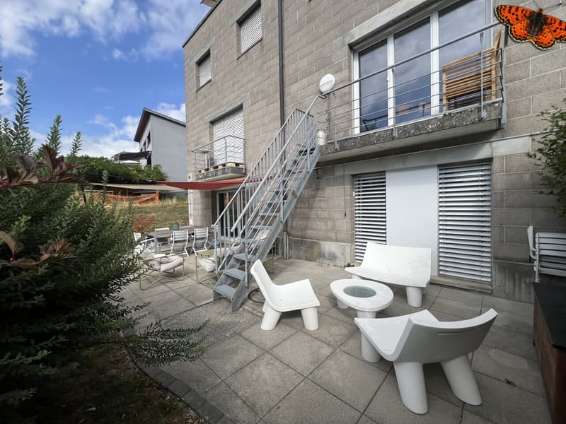 GRAND 4½ PIECES DE 150 M² - Terrasse plain-pied (1)