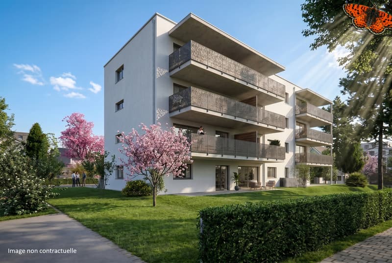 Magnifique appartement de 4,5 pièces au rez avec jardin privatif (1)