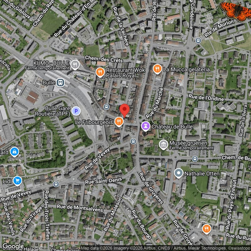 METTEZ VOTRE MOTO AU CHAUD - EN FACE DE LA GARE DE BULLE (2)