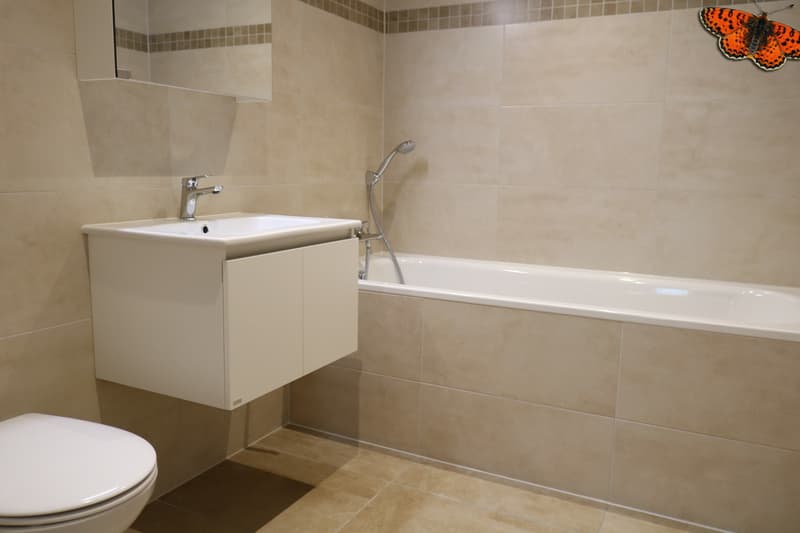 salle de bain baignoire