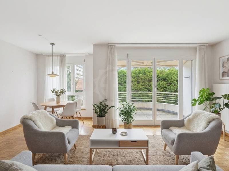 Bright Apartment - Geneva (3)
