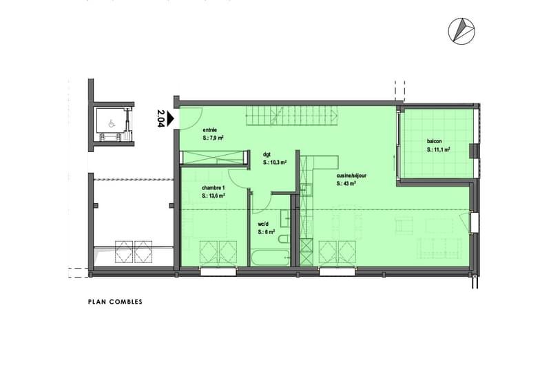 Magnifique appartement neuf en duplex (3)