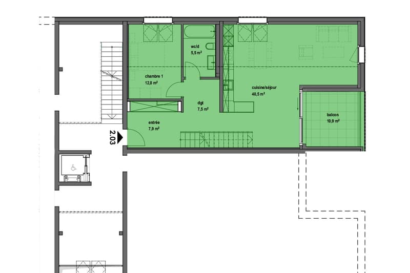 Beautiful new duplex apartment (3)