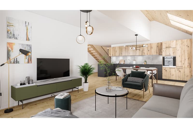 Beautiful new duplex apartment (2)