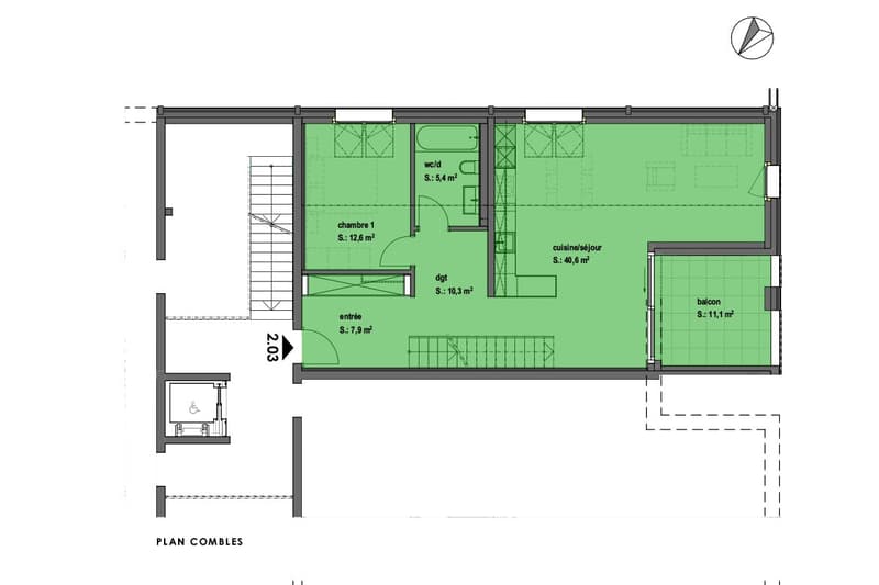 Magnifique appartement neuf en duplex (3)