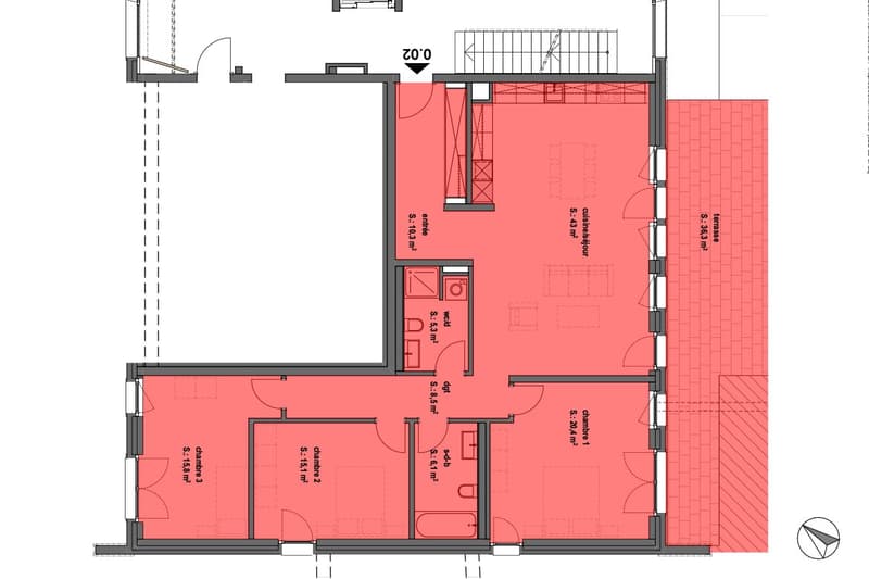 Magnifique appartement neuf au rez avec jardin (3)