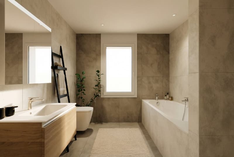 You dream of a beautiful terrace and a garden in the city? (12)