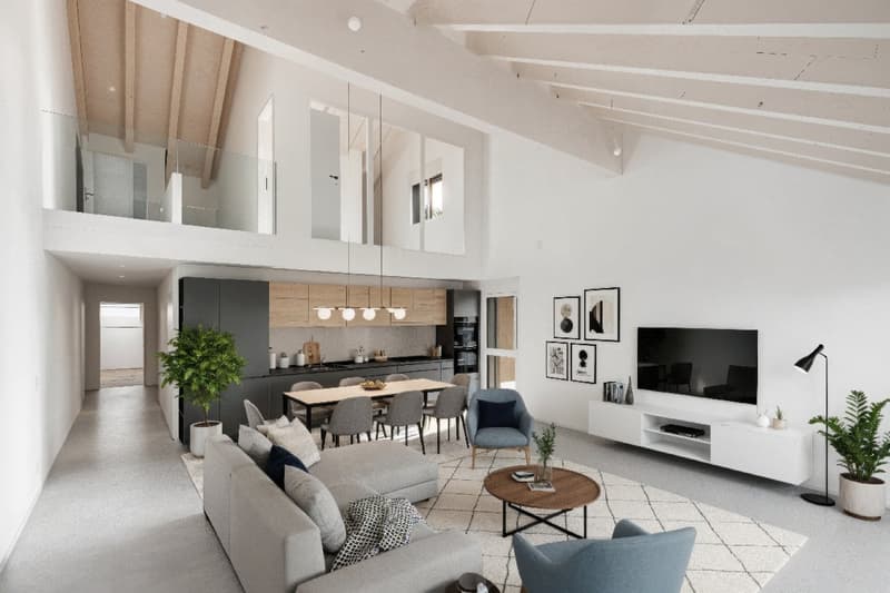 Splendide appartement de 5 ½ pièces en duplex (3)