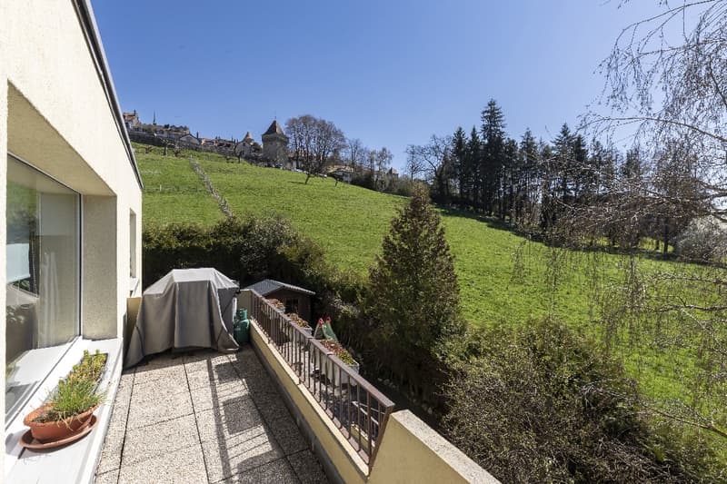Schönes helles 5,5-Zimmer-Apartment im 1. Stock mit privatem Garten im Erdgeschoss (3)