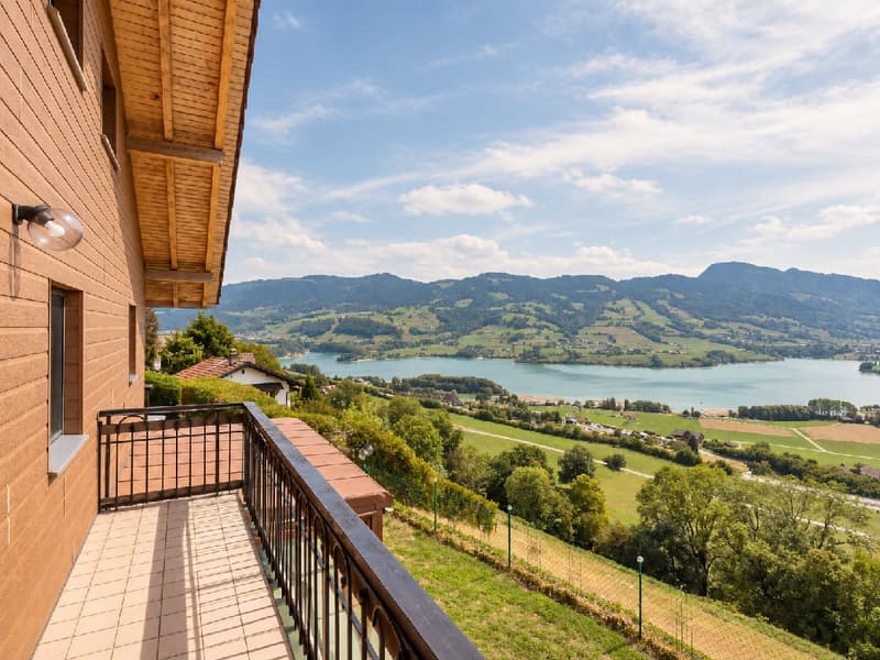EN EXCLUSIVITÉ – Chalet avec vue imprenable sur les Préalpes fribourgeoises (14)