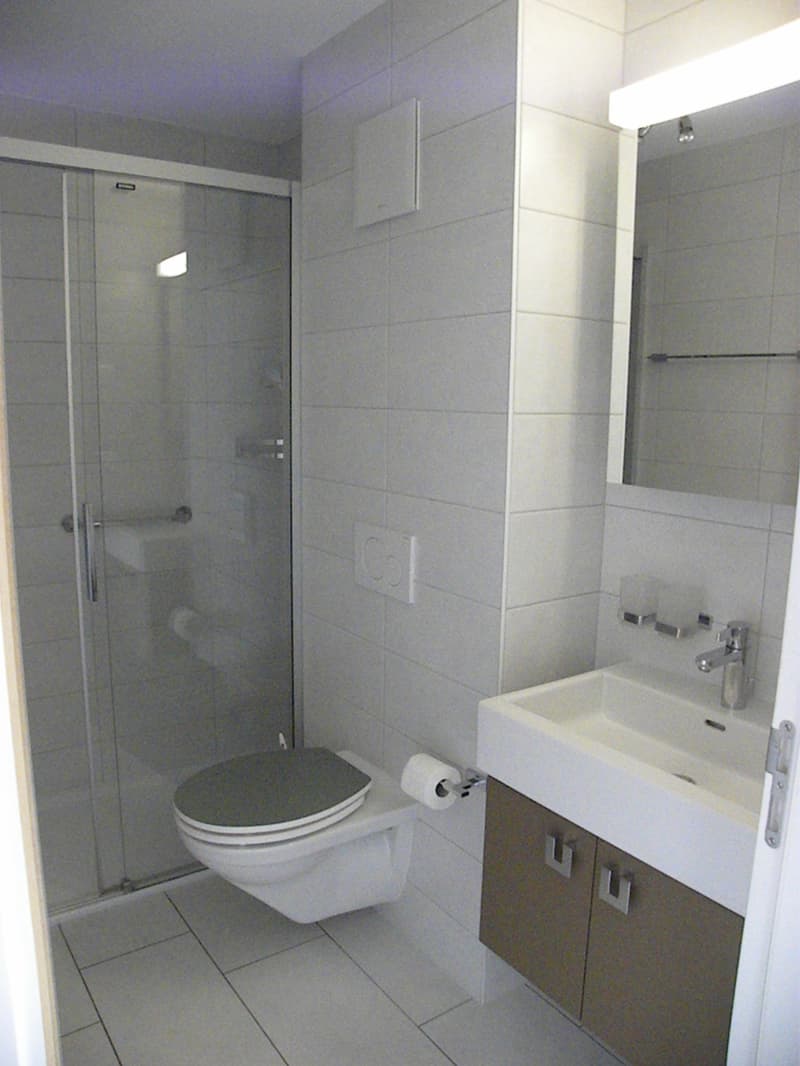 Modern studio with balcony in Fully (13)