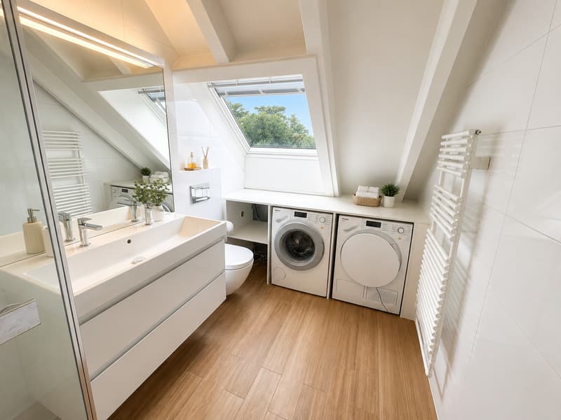 Wohnung mit 4½ Zimmern im Dachgeschoss-Duplex (1)