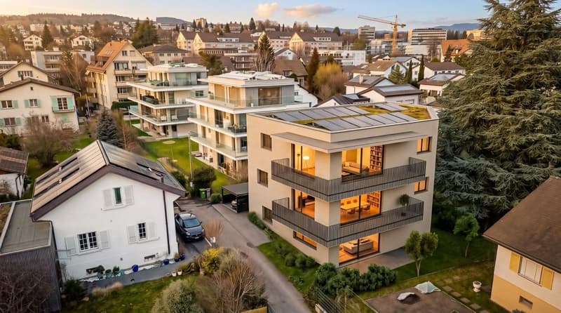 Projet neuf Lot 1 : 2.5 pièces avec terrasse et jardin privatif (2)