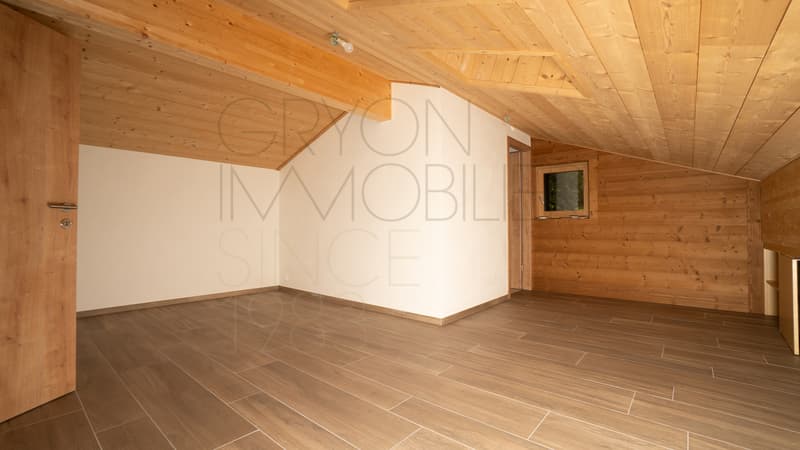 Elegante duplex alpino, 140 m² abitabili + garage, vicino Barboleuse (8)