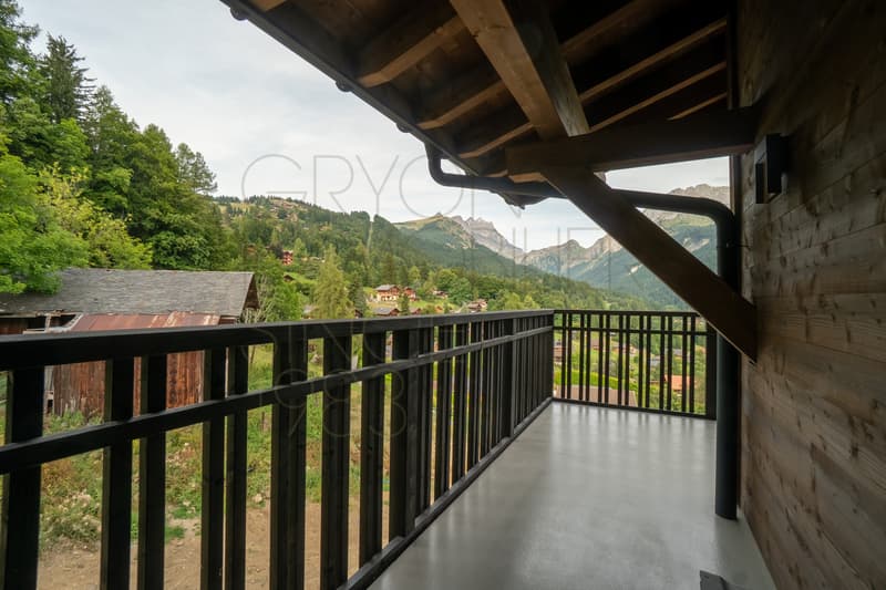 Elegante duplex alpino, 140 m² abitabili + garage, vicino Barboleuse (13)