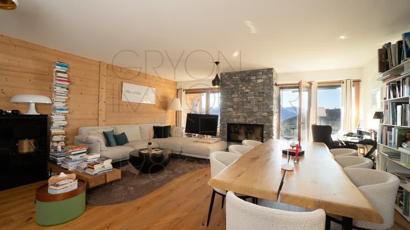 Centro di Villars, 4,5 locali di alta qualità (128 m², 2020) (4)