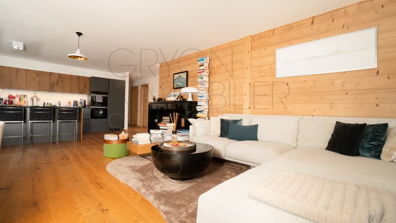 Centro di Villars, 4,5 locali di alta qualità (128 m², 2020) (2)