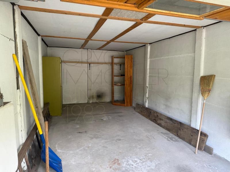 Individual garage of 22 m² with land, Alpine view - Gryon (2)