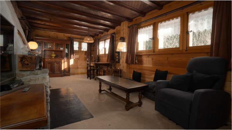 Typical family chalet in Gryon with garden and outbuildings (6)