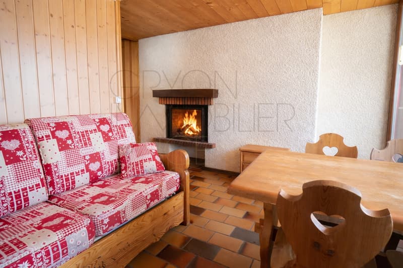 Ski-in ski-out studio in Alpe des Chaux with corner balcony (5)