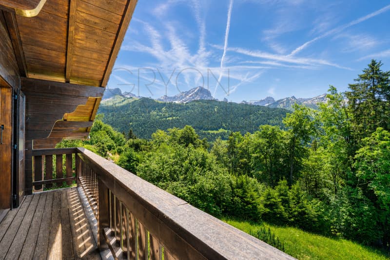 Chalet familial de 6,5 pièces à Gryon, proche des commodités (2)