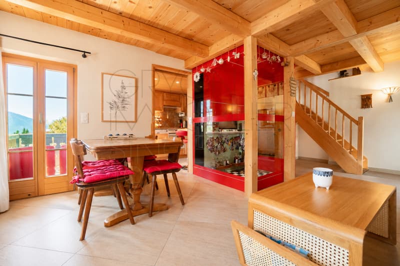 Chalet à Gryon - 110 m² entièrement rénové au coeur du village (7)
