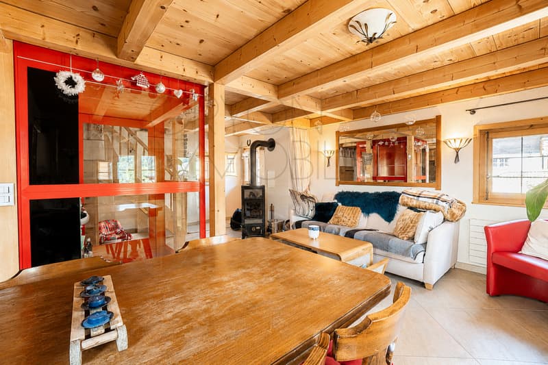 Chalet à Gryon - 110 m² entièrement rénové au coeur du village (6)