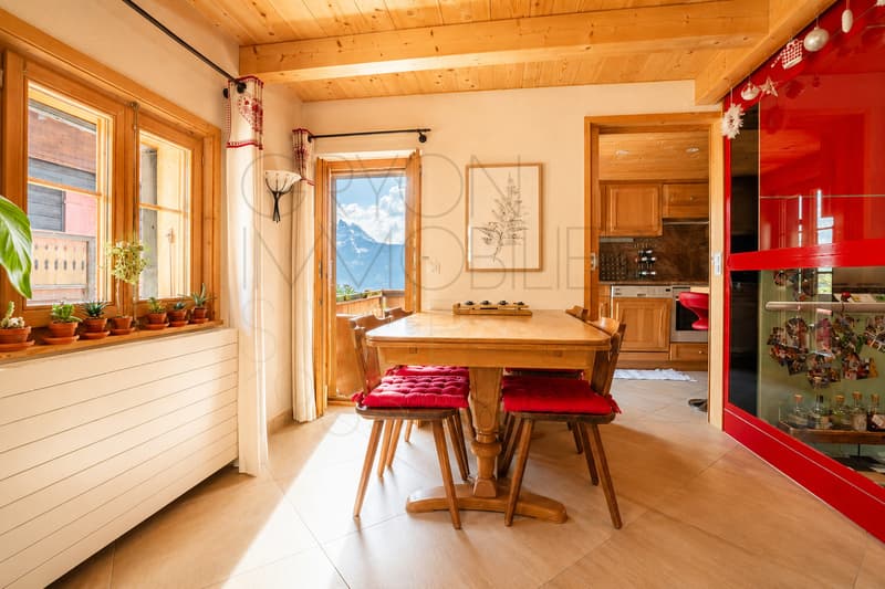 Chalet à Gryon - 110 m² entièrement rénové au coeur du village (4)