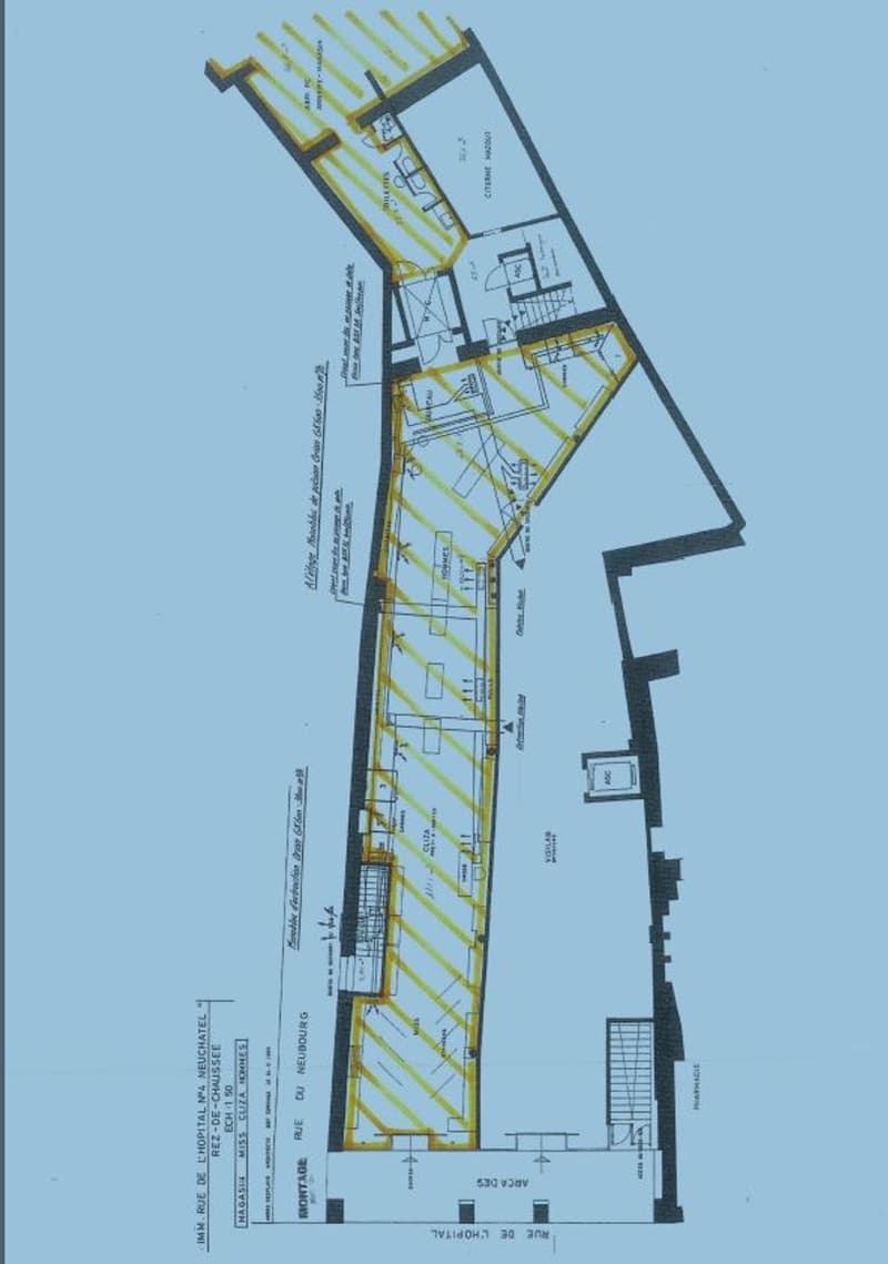 Spazio commerciale al piano terra situato nel centro di Neuchâtel (4)