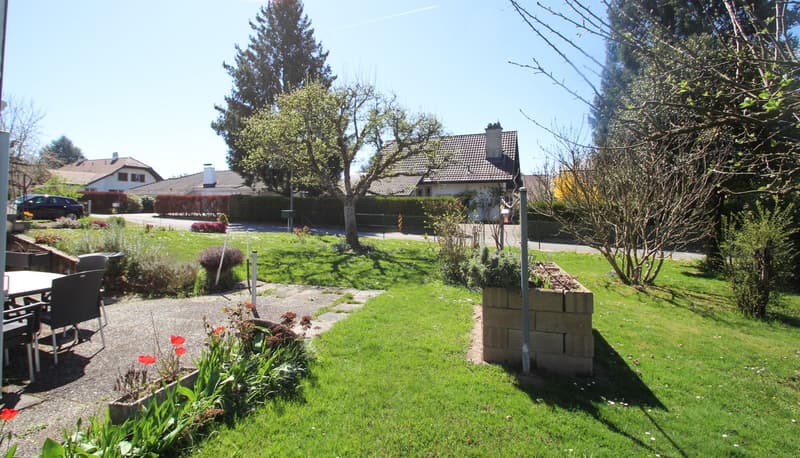 Vue partie jardin
